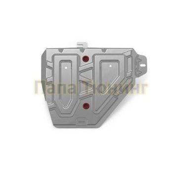 Защита топливного бака Алюминий АвтоБРОНЯ Hyundai Creta, V - 1.6; 2.0; Привод - все 2016-2021/Hyundai Creta, V - 1.6; 2.0; Привод - все 2021-