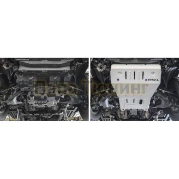Защита картера Алюминий RIVAL Toyota 4Runner, V - 4.0 2013-