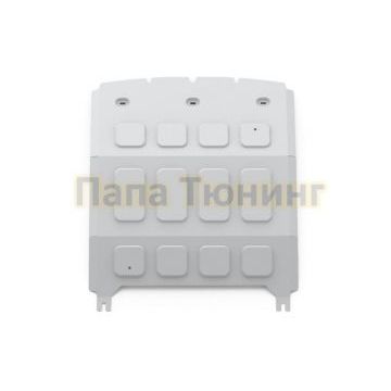 Защита картера + КПП Алюминий RIVAL EXEED VX, V - 2.0 2021- Защита картера + КПП Алюминий RIVAL EXEED VX, V - 2.0 2021-