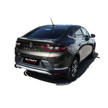 Уголки d42 черные Renault ARKANA 2019-