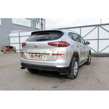 Уголки d57 черные Hyundai Tucson Turbo 2018-2021 Уголки d57 черные Hyundai Tucson Turbo 2018-2021
