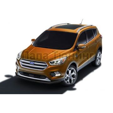 Защита переднего бампера d57 черная Ford KUGA 2016-2019 Защита переднего бампера d57 черная Ford KUGA 2016-2019