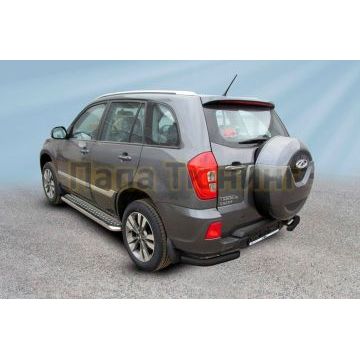 Уголки d57 черные CHERY TIGGO 3 2014-2020