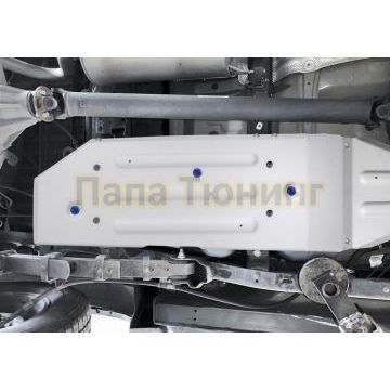 Защита топливного бака Алюминий RIVAL для Toyota Tacoma, V - 2.7 2012-2019/Toyota Tacoma, V - 3.5 2019-