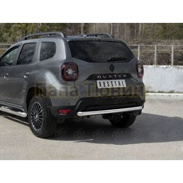Защита заднего бампера d57 дуга для Renault Duster 2021-
