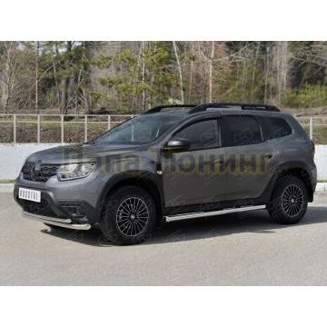 Защита переднего бампера d57 секции-d42 дуга для Renault Duster 2021-