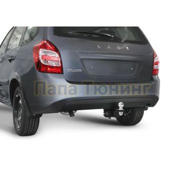 Фаркоп, шар Е, 900/75 кг сталь Berg для Lada Granta SW/SW Cross 2018-