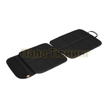 Накидка под детское автокресло, высокая спинка, цвет черный