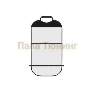 Защитная накидка на спинку сиденья автомобиля, AutoFlex, с карманом,  690х420 мм. ПВХ.