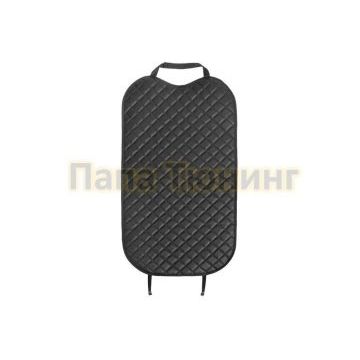 Защитная накидка на спинку сиденья автомобиля, AutoFlex, 690х420 мм.  Экокожа ромб.