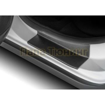 Накладки на пороги Пластик AutoMax для Lada XRay 2016-