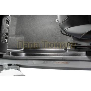 Накладки на ковролин Пластик AutoMax для Lada XRay 2016-