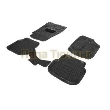 Коврики салона полиуретан AutoFlex для Volkswagen Polo V седан 2010-2020 Коврики салона полиуретан AutoFlex для Volkswagen Polo V седан 2010-2020