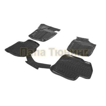 Коврики салона полиуретан AutoFlex для Skoda Rapid лифтбек 2013-2020 2020-/Volkswagen Polo VI лифтбек 2020-