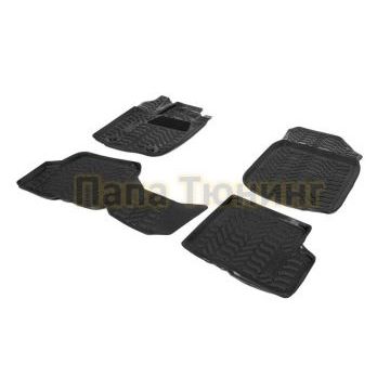 Коврики салона полиуретан AutoFlex для Renault Logan II седан 2013 2018 2018-