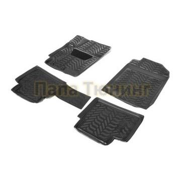 Коврики салона полиуретан AutoFlex для Hyundai Solaris II седан 2017-2020 2020-/Kia Rio X 2020-/Kia Rio X-line 2017-2021/Kia Rio седан 2017-2020 2020-