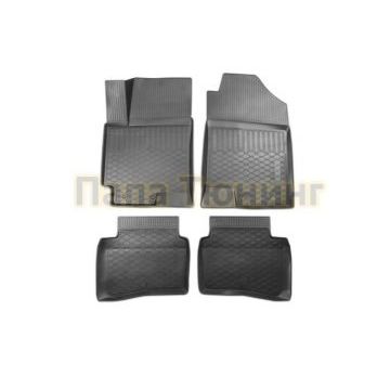 Коврики салона Полиуретан AutoMax для Hyundai Solaris II седан 2017-/Kia Rio IV седан 2017-/Kia Rio X 2020-/Kia Rio X-Line хэтчбек 2017-2021