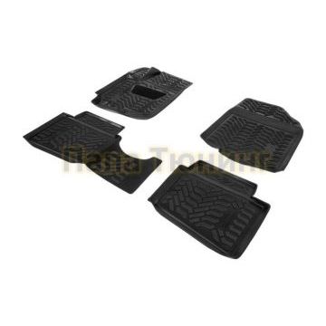 Коврики салона полиуретан AutoFlex для Hyundai Solaris I седан, хэтчбек 2010-2017