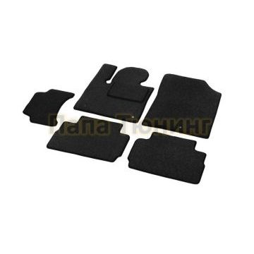 Коврики салона текстиль Business AutoFlex для Hyundai Santa Fe IV 5 мест 2018-2021