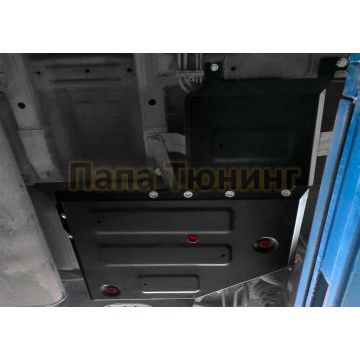 Защита топливного бака Сталь АвтоБРОНЯ для Jac S7, V - 1.5 2020-