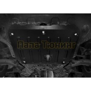 Защита картера + КПП Сталь АвтоБРОНЯ для Hyundai Creta, V - 1.6; 2.0 2016-2021