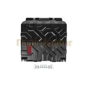 Защита картера + КПП Сталь АвтоБРОНЯ для Ravon Nexia R3, V - 1.5 2016-/Chevrolet Aveo, V - 1.2; 1.4 2008-2012/Chevrolet Nexia, V - 1.5 2020-