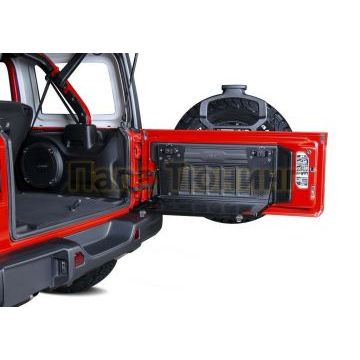 Столик на заднюю дверь Алюминий RIVAL для Jeep Wrangler JL 2018-