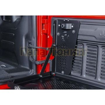 Столик на заднюю дверь Алюминий RIVAL для Jeep Wrangler JL 2018-