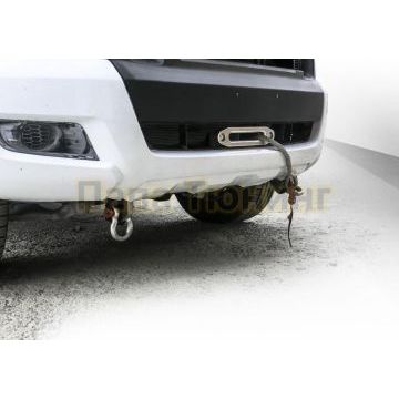 Кронштейн лебедки в штатный бампер Сталь RIVAL для Ford Ranger 2015-2021