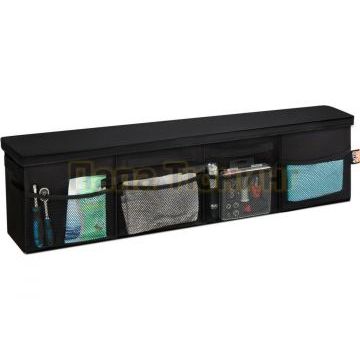 Органайзер в багажник автомобиля, AutoFlex, 4 секции, складной, с крышкой