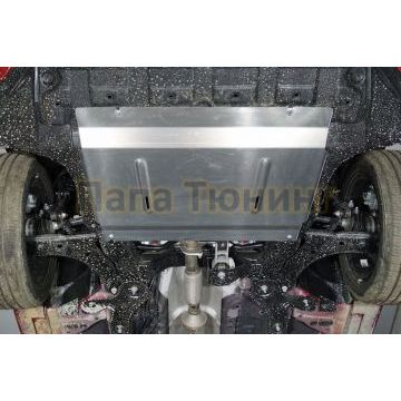 Защита картера и КПП (алюминий) 4мм ТСС для JAC J7 2020- Защита картера и КПП (алюминий) 4мм ТСС для JAC J7 2020-