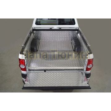 Защитный алюминиевый вкладыш в кузов автомобиля (комплект) для JAC T6 (4WD) 2.0T (бенз) 2021-