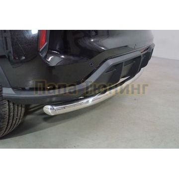 Защита задняя 60,3 мм ТСС для Haval F7 4WD 2022-