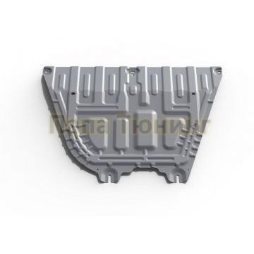 Защита картера + КПП Алюминий AutoMax для Hyundai Solaris, V - 1.4; 1.6 2020-/Hyundai Solaris, V - 1.4; 1.6 2017-2020/Kia Rio X-Line, V - 1.4; 1.6 2017-2020/Kia Rio, V - 1.4; 1.6 2020-/Kia Rio, V - 1.4; 1.6 2017-2020