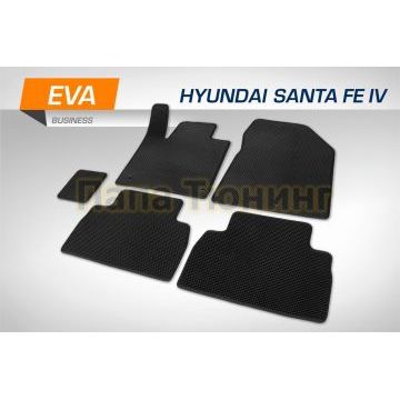 Коврики салона EVA Business AutoFlex для Hyundai Santa Fe IV 5 мест 2018-2021
