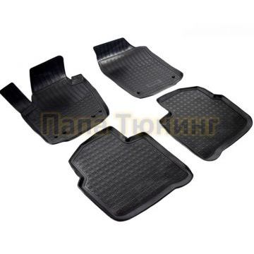 Коврики в салон Norplast полиуретан чёрные для Skoda Rapid 2012-