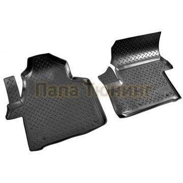 Коврики в салон Norplast полиуретан чёрные передние для Mercedes Sprinter W906 2006- Коврики в салон Norplast полиуретан чёрные передние для Mercedes Sprinter W906 2006-