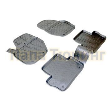 Коврики в салон Norplast полиуретан чёрные для Volvo XC60 2008-2017 Коврики в салон Norplast полиуретан чёрные для Volvo XC60 2008-2017