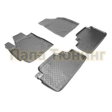 Коврики в салон Norplast полиуретан чёрные для Toyota Highlander 2010-2014 Коврики в салон Norplast полиуретан чёрные для Toyota Highlander 2010-2014