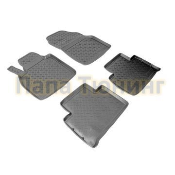 Коврики в салон Norplast полиуретан для Renault Scenic 2 2003-2010 Коврики в салон Norplast полиуретан для Renault Scenic 2 2003-2010