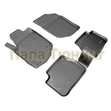 Коврики в салон Norplast полиуретан чёрные для Peugeot 207 2006-2013 Коврики в салон Norplast полиуретан чёрные для Peugeot 207 2006-2013