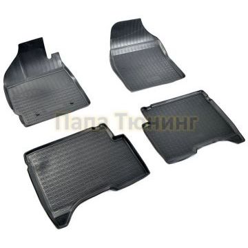 Коврики в салон Norplast полиуретан чёрные для Lifan X-50 2015- Коврики в салон Norplast полиуретан чёрные для Lifan X-50 2015-
