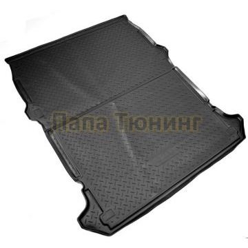 Коврик в багажник Norplast полиуретан для Fiat Doblo Cargo 2009-