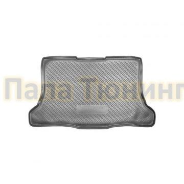 Коврик в багажник Norplast полиуретан чёрный на хетчбек для Nissan Tiida 2004-2014