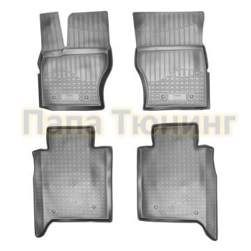 Коврики в салон Norplast полиуретан чёрные для Range Rover Voque 2012-