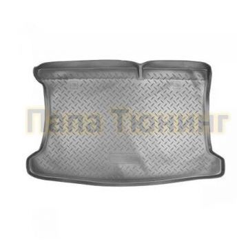 Коврик в багажник Norplast полиуретан чёрный на хетчбек для Kia Rio 2011-2017