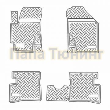 Коврики в салон Norplast полиуретан для Kia Rio 2010-2011