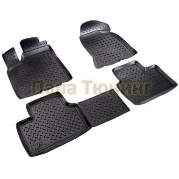 Коврики в салон Norplast полиуретан чёрные 4 шт для Honda Pilot 2008-2015