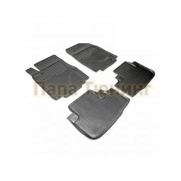 Коврики в салон Norplast полиуретан чёрные с перемычкой для Honda CR-V 2012-