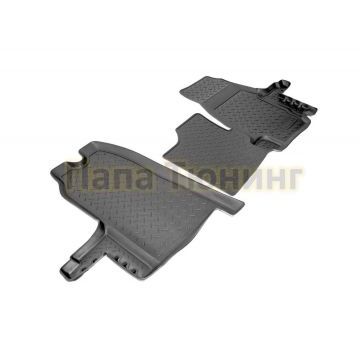 Коврики в салон Norplast полиуретан 2 штуки для Ford Transit 2006-2014